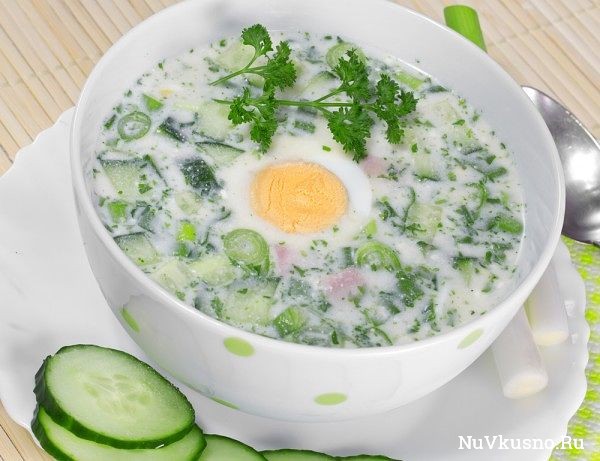 Холодные супы: топ 5 рецептов