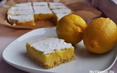 Lemon bars/ лимонные пирожные