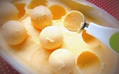 Невероятно простой рецепт мандаринового мороженого