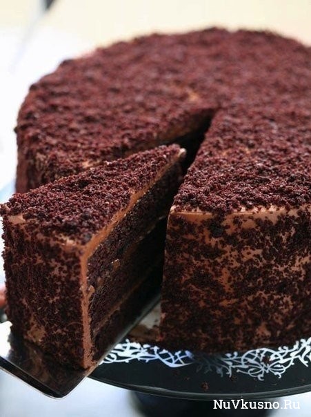 Шоколадный торт «пеле