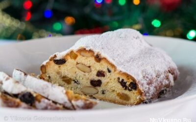 Штоллен — вкусный новогодний подарок! stollen (german christmas bread)