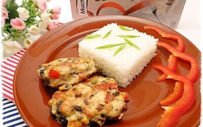 Сочные куриные котлеты с рисом «идика» за 20 минут