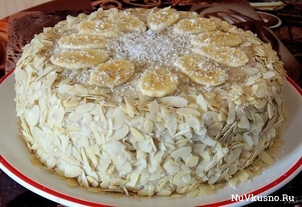 Торт «банановый